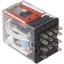 Omron DIN Rail Power Relay 24V DC Coil 5A Switching Current 4PDT MY4IN-D2 DC24(S)