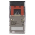 Omron DIN Rail Power Relay 24V DC Coil 5A Switching Current 4PDT MY4IN-D2 DC24(S)