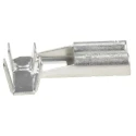 RS PRO Grey Uninsulated Female Spade Connector Crimp 6.35 x 0.8 mm Tab Size 18 AWG to 14 AWG 488-1336