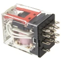 Omron DIN Rail Power Relay 240V AC Coil, 5A Switching Current, 4PDT MY4 AC220/240(S)