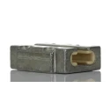 Igus Linear Guide Carriage drylin T Series, Die Cast Zinc, 34mm Length, 27mm Width, 0.96 kN Static Load Rating TW-04-12