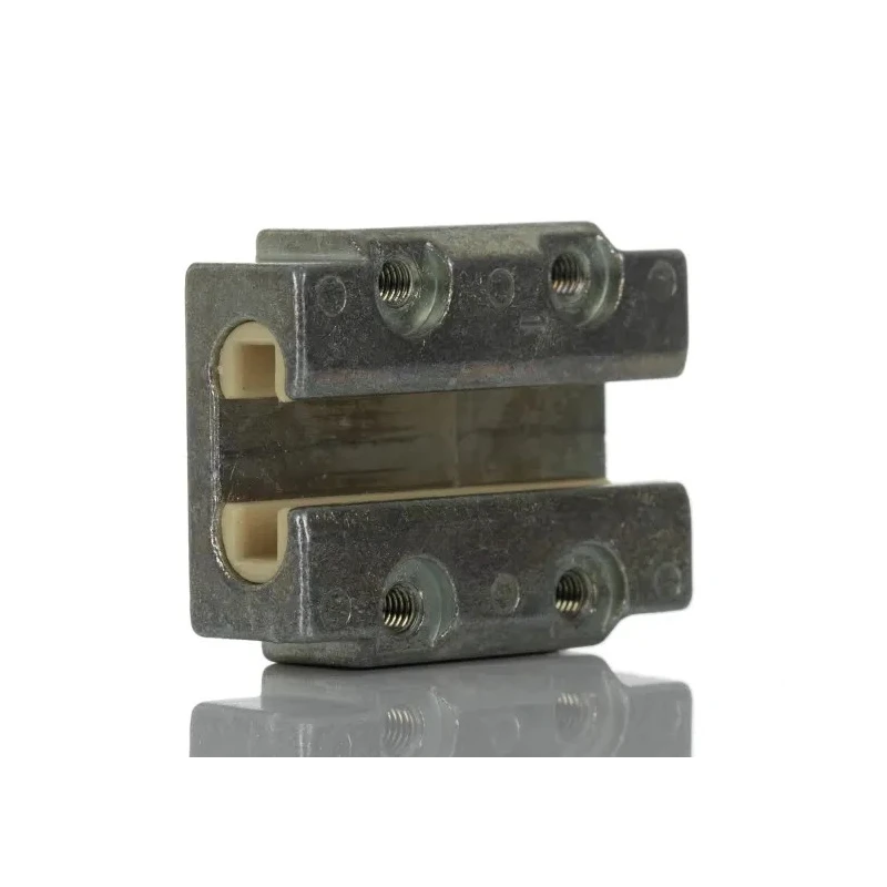 Igus Linear Guide Carriage drylin T Series, Die Cast Zinc, 34mm Length, 27mm Width, 0.96 kN Static Load Rating TW-04-12
