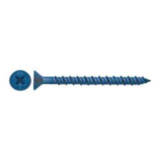 DeWALT Stainless Steel Concrete Screw 6.3 mm Thread Size x 127 mm Length Corrosion Resistant DWT1410450