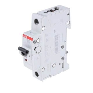 ABB System Pro M Compact Miniature Circuit Breaker 1-Pole 500mA Type C 253V AC 72V DC 2CDS251001R0984 - S201C0.5