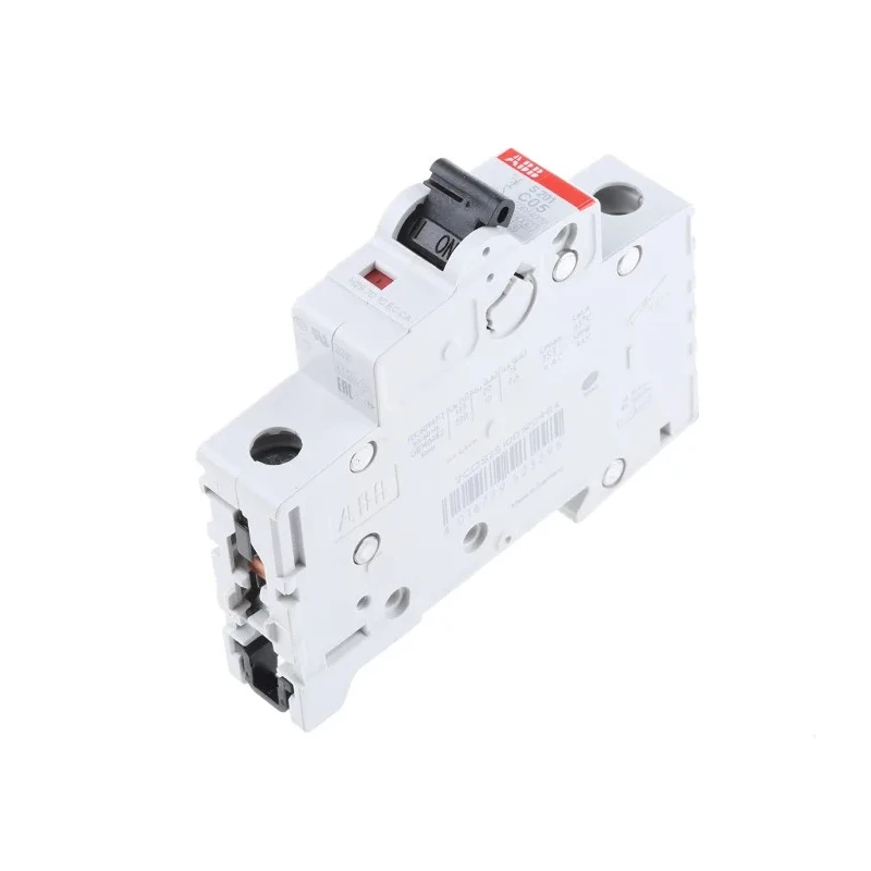 ABB System Pro M Compact Miniature Circuit Breaker 1-Pole 500mA Type C 253V AC 72V DC 2CDS251001R0984 - S201C0.5