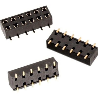 Wurth Elektronik WR-PHD Series Bottom Entry Surface PCB Socket, 32-Contact, 2 Row, 2.54 mm Pitch 610032243021