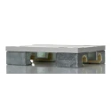 Igus Linear Guide Carriage DryLin W Series 100mm Length, 73mm Width, 4800N Static Load Rating WW-10-40-10