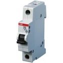 ABB Miniature Circuit Breaker 1-Pole 1.6A Type C 253V AC 72V DC DIN Rail Mount System Pro M 2CDS251001R0974 - S201C1.6