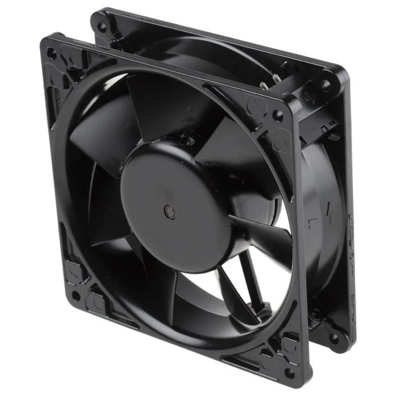 ebm-papst W2G115 Series Axial Fan, 24V DC, 4.7 W, 196 mA, 245 m³/h Air Flow, IP22, 127x127x38 mm 