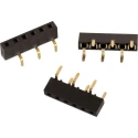 Wurth Elektronik WR-PHD Series Bottom Entry Through Hole PCB Socket 5-Contact 1 Row 2.54 mm Pitch 61300515721