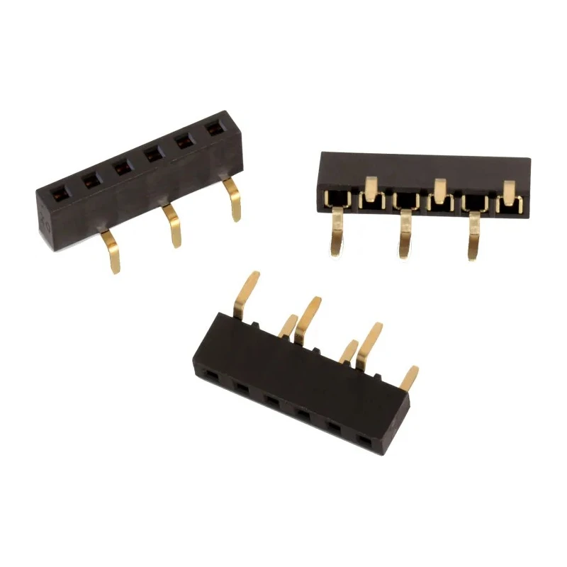 Wurth Elektronik WR-PHD Series Bottom Entry Through Hole PCB Socket 5-Contact 1 Row 2.54 mm Pitch 61300515721