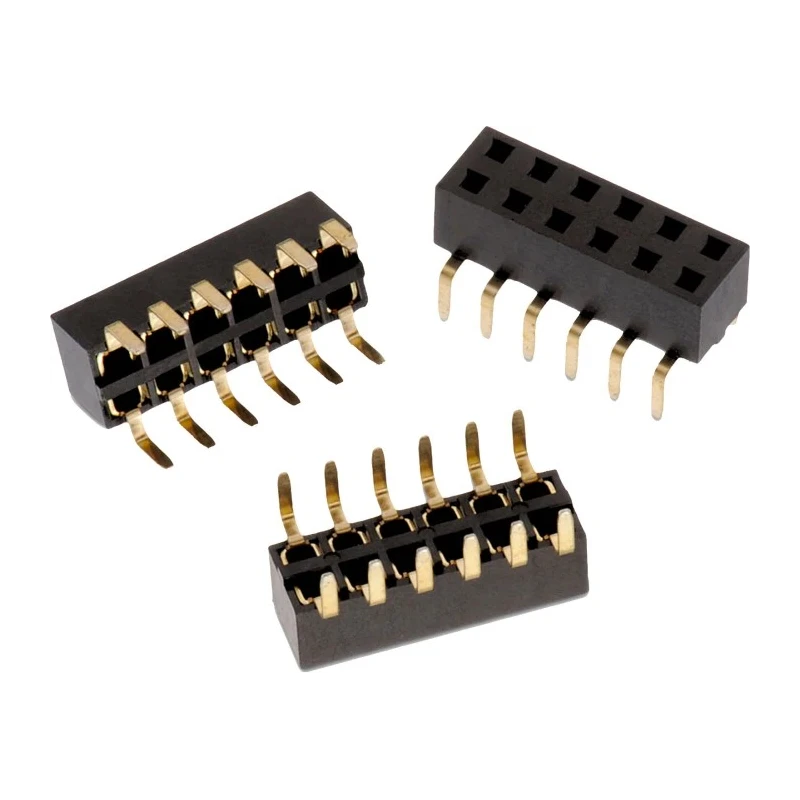 Wurth Elektronik WR-PHD Series Bottom Entry Through Hole PCB Socket 6-Contact 2 Row 2.54 mm Pitch 500V 3A 613006216921