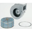 ebm-papst Galvanised Steel Finger Guard for 108 mm Fans, 118 mm Hole Spacing, 126 mm Width and Height, 11 mm 09490-2-4039