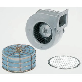 ebm-papst Galvanised Steel Finger Guard for 108 mm Fans, 118 mm Hole Spacing, 126 mm Width and Height, 11 mm 09490-2-4039