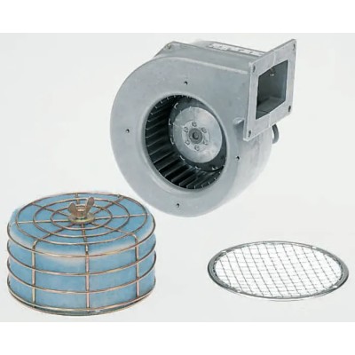 ebm-papst Galvanised Steel Finger Guard for 108 mm Fans, 118 mm Hole Spacing, 126 mm Width and Height, 11 mm 09490-2-4039