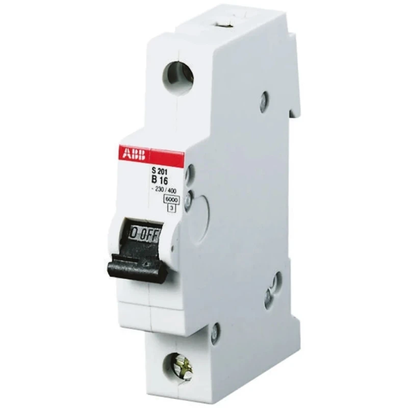 ABB System Pro M Compact Miniature Circuit Breaker, 2-Pole, 13A, Type B, 440V AC, 125V DC, 6kA 2CDS252001R0135 - S202B13