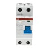 ABB Residual Current Circuit Breaker F200 Series 25A 2-Pole 30 mA Type A 1 kA Breaking 2CSF202101R1250 - F202A-25/0.03