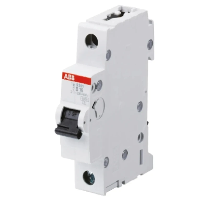 ABB Miniature Circuit Breaker 1-Pole 20A Type B 253V AC 72V DC System Pro M Compact 2CDS251001R0205 - S201B20