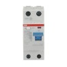 ABB F200 Series Residual Current Circuit Breaker 40A 2-Pole 30mA Type A 1kA 230V ac 2CSF202101R1400 - F202A-40/0.03