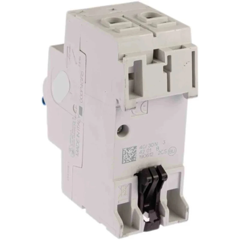 ABB F200 Series Residual Current Circuit Breaker 40A 2-Pole 30mA Type A 1kA 230V ac 2CSF202101R1400 - F202A-40/0.03