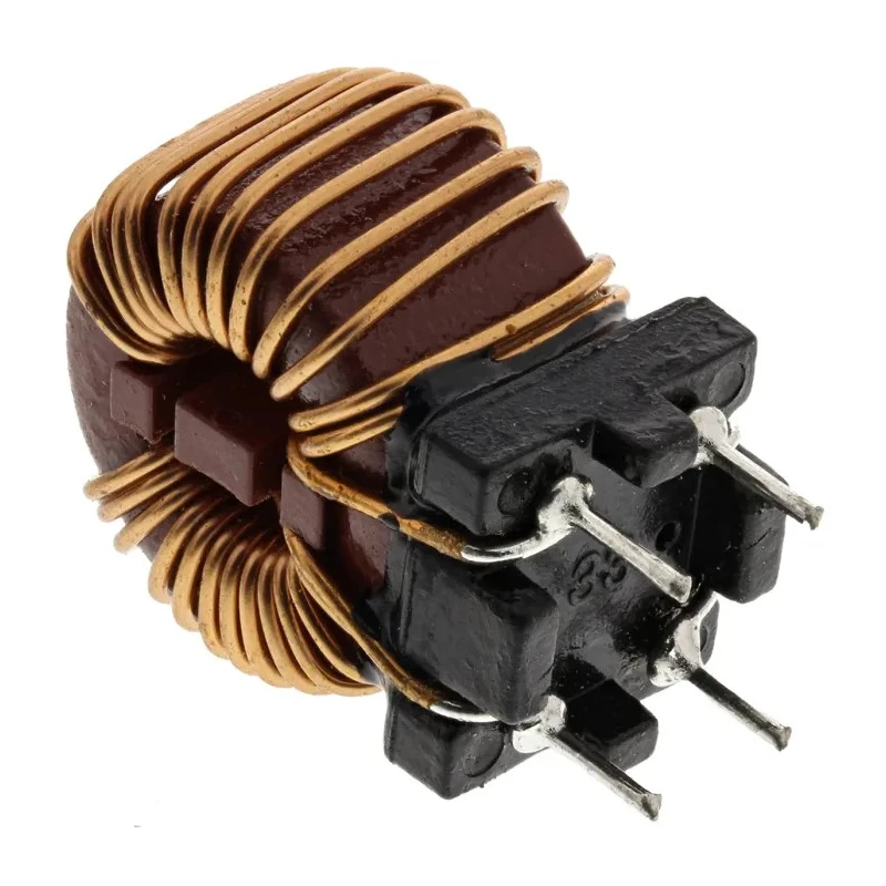 Wurth Elektronik 1 mH Manganese Zinc Common Mode Choke 3 A Idc 35 mΩ Rdc 250V ac Radial Mount 744822301