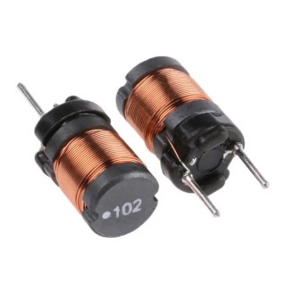 Wurth Elektronik 1 mH Ferrite Radial Inductor, 420 mA Idc, 2.5 Ω Rdc, Tray Packaging WE-TI 744743102