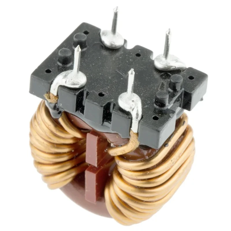 Wurth Elektronik 1 mH Leaded Inductor Radial Mount 10 A IDC 7 mΩ Rdc 250V ac WE-CMB 744824101