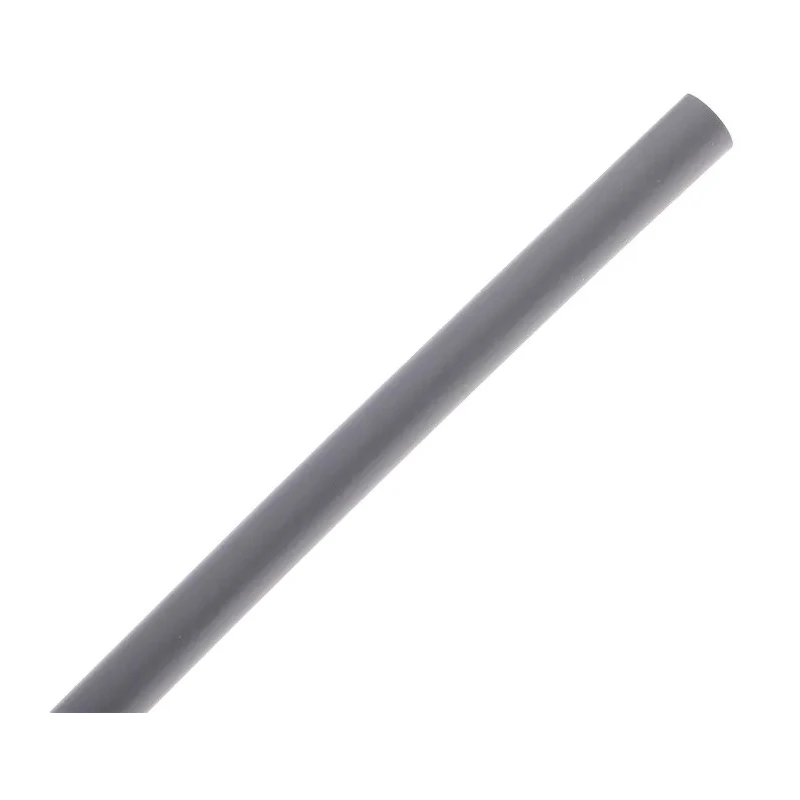 TE Connectivity Heat Shrink Tubing Grey 4.8 mm Sleeve Diameter x 1.2 m Length 2:1 Ratio RNF-100-3/16-8-STK