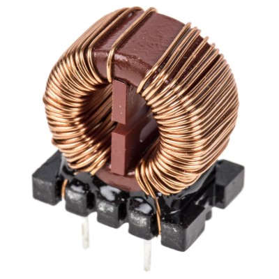Wurth Elektronik 10 mH Manganese Zinc Common Mode Choke Radial Mount 3 A Idc 105 mΩ Rdc 250V AC 50Hz WE-CMB 744824310
