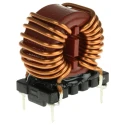 Wurth Elektronik 1 mH Manganese Zinc Leaded Inductor Radial 12 A IDC 9 mΩ RDC 1500V WE-CMB HC 7448251201