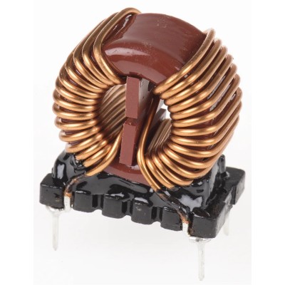 Wurth Elektronik 2.2 mH Manganese Zinc Leaded Inductor, 8 A Idc, 14 mΩ Rdc, 1500V, WE-CMB HC 7448258022