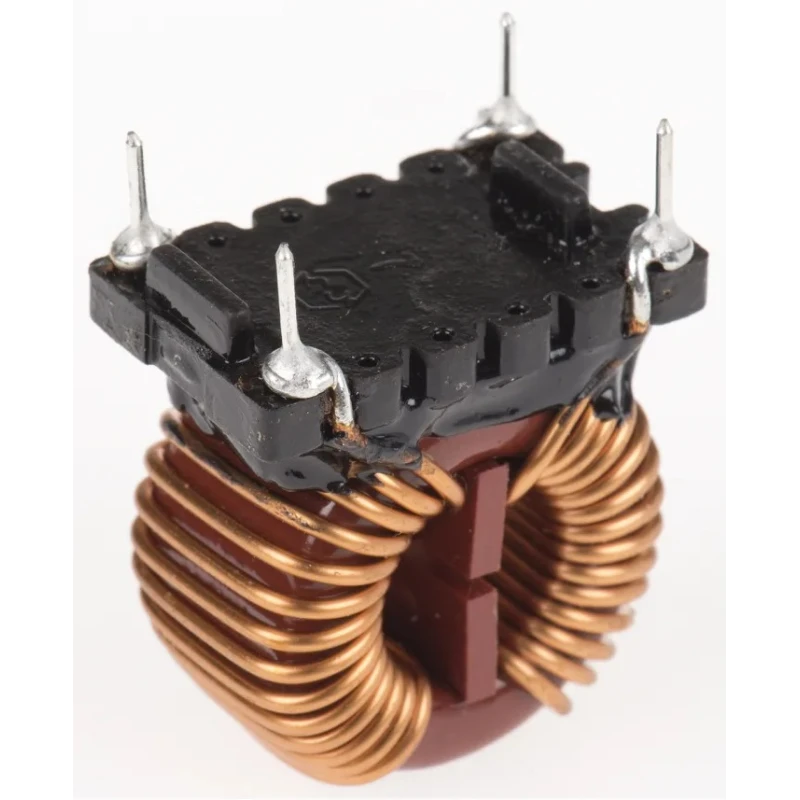 Wurth Elektronik 2.2 mH Manganese Zinc Leaded Inductor, 8 A Idc, 14 mΩ Rdc, 1500V, WE-CMB HC 7448258022