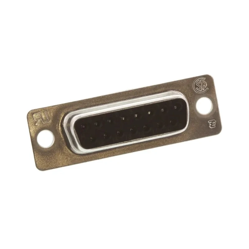 TE Connectivity D-Sub Connector AMPLIMITE HD-20 15 Way Straight 2.77 mm Pitch Panel Mount Female 5-747909-2