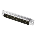 TE Connectivity AMPLIMITE HD-20 37 Way Straight Panel Mount D-Sub Connector Male 250V 3A 5-747916-2