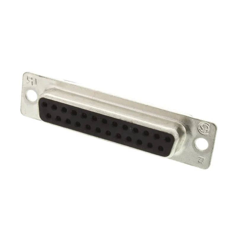 TE Connectivity AMPLIMITE HD-20 25 Way Straight 2.77 mm Pitch Panel Mount D-Sub Connector Female 5-747913-2
