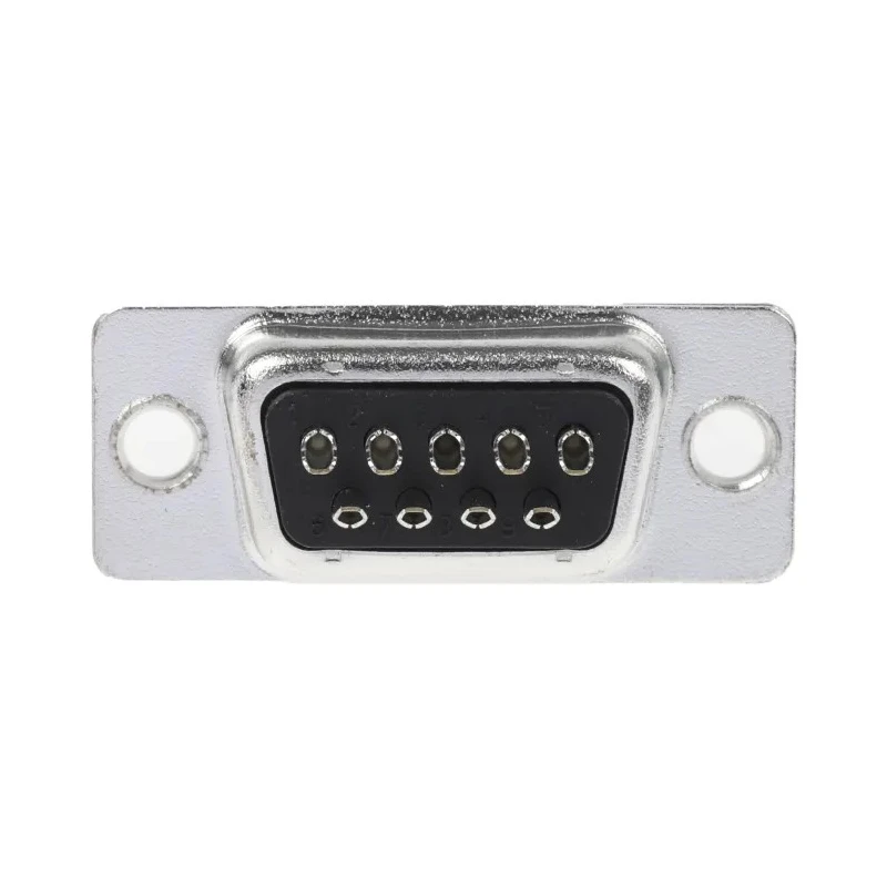 TE Connectivity AMPLIMITE HD-20 9 Way Straight 2.77 mm Pitch Panel Mount D-Sub Connector Female 5-747905-2