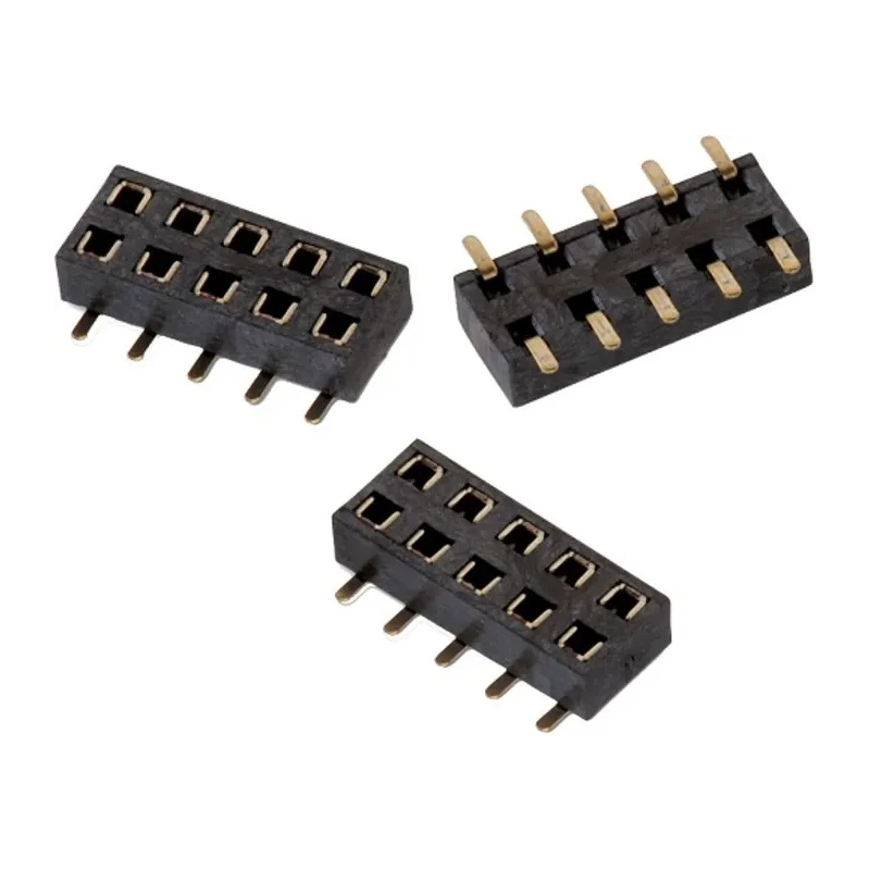 Wurth Elektronik WR-PHD Series Straight Surface PCB Socket 10-Contact 2 Row 2 mm Pitch Solder 62101021821