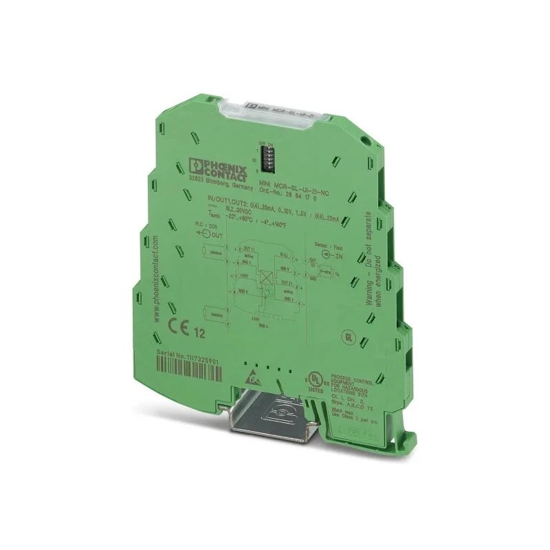Phoenix Contact 3RS7003 Series Signal Conditioner Current/Voltage Input Current Output 24V DC Supply ATEX 2864176