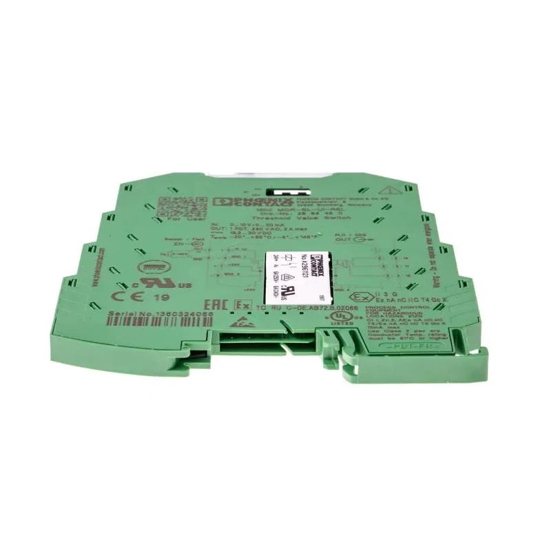 Phoenix Contact MINI MCR Series Signal Conditioner, Current/Voltage Input, Relay Output, 24V DC Supply, ATEX 2864480