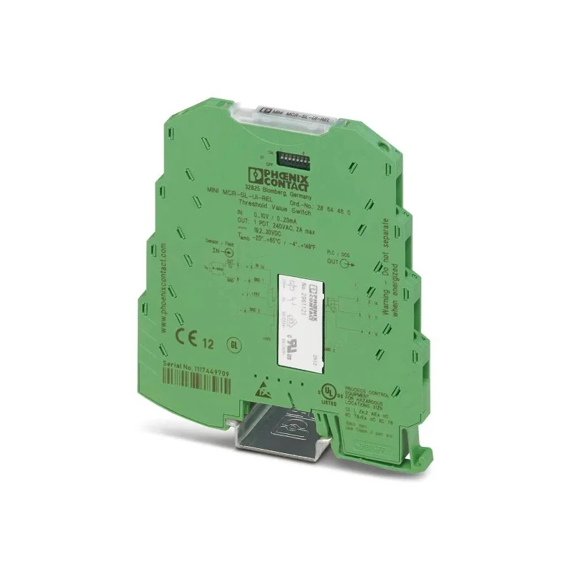 Phoenix Contact MINI MCR Series Signal Conditioner, Current/Voltage Input, Relay Output, 24V DC Supply, ATEX 2864480