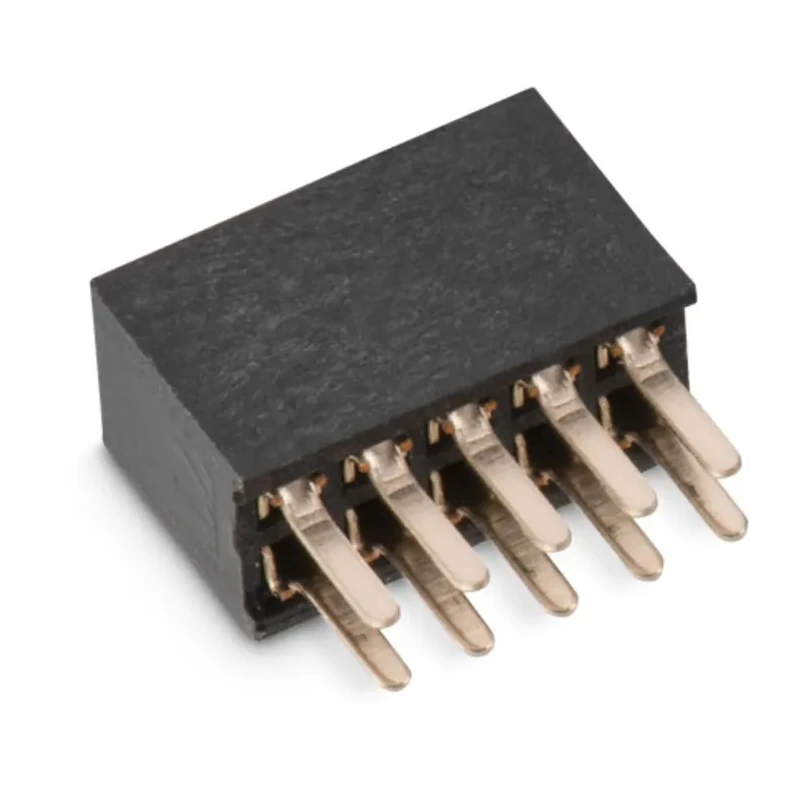 Wurth Elektronik WR-PHD Series Straight Through Hole PCB Socket, 10-Contact, 2 Row, 1.27 mm Pitch, 100V, 1A 62201021821