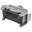 HARTING Han B Range Heavy Duty Power Connector Hood 2 Lever Mount Cable Die Cast Aluminium IP65 19300161731