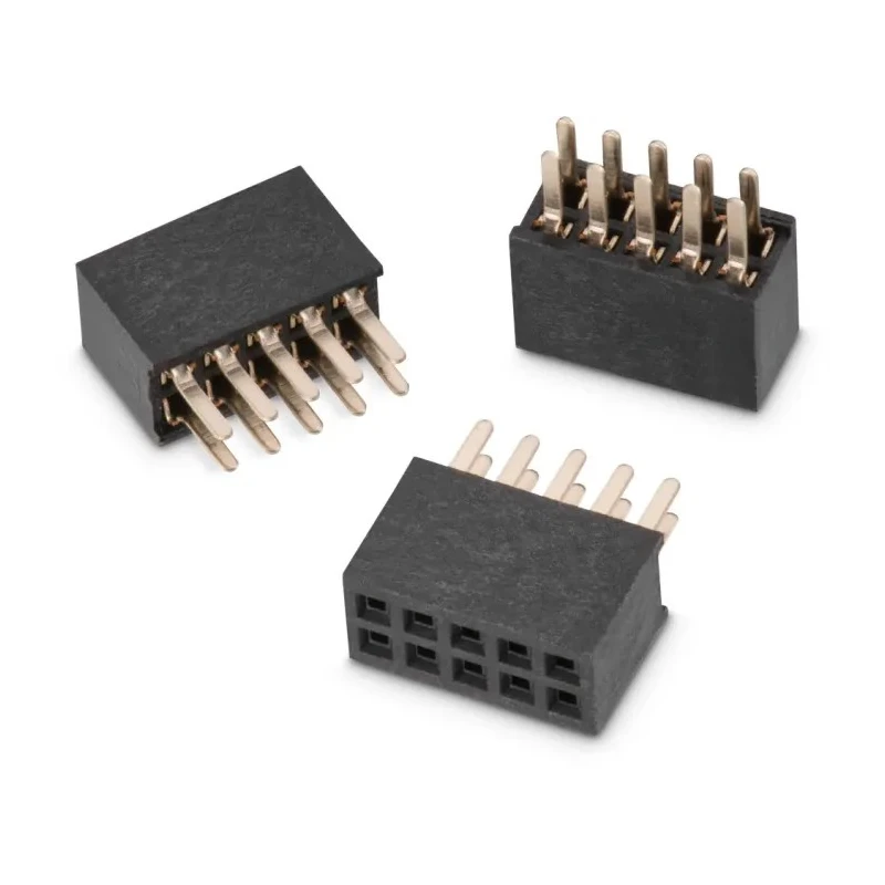 Wurth Elektronik WR-PHD Series Straight Through Hole PCB Socket 14-Contact 2 Row 1.27 mm Pitch Solder 62201421821