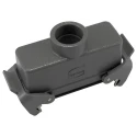 HARTING Han B Range Heavy Duty Power Connector Hood 2 Lever Die Cast Aluminium IP65 Germany 19300241732