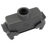 HARTING Han B Range Heavy Duty Power Connector Hood 2 Lever Die Cast Aluminium IP65 Germany 19300241732