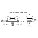 HARTING Han B Range Heavy Duty Power Connector Hood 2 Lever Die Cast Aluminium IP65 Germany 19300241732