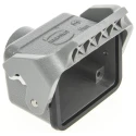 HARTING Heavy Duty Power Connector Hood Han B Range 1 Lever Locking Die Cast Aluminium Cable Mount 6B 19300061750