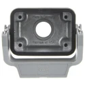 HARTING Heavy Duty Power Connector Hood Han B Range 1 Lever Locking Die Cast Aluminium Cable Mount 6B 19300061750