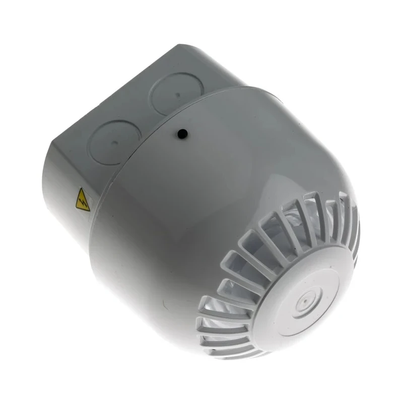 Klaxon Sonos Series Electronic Sounder Surface Mount 230V AC 106 dB IP65 32-Tone PSS-0063