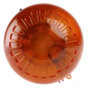 Klaxon Sonos Series Amber Beacon 230V AC Flashing Base Xenon Bulb IP65 PSB-0004